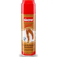 Show Süet Nubuk Sprey 250 ml Camel Ve Temizleme Süngeri