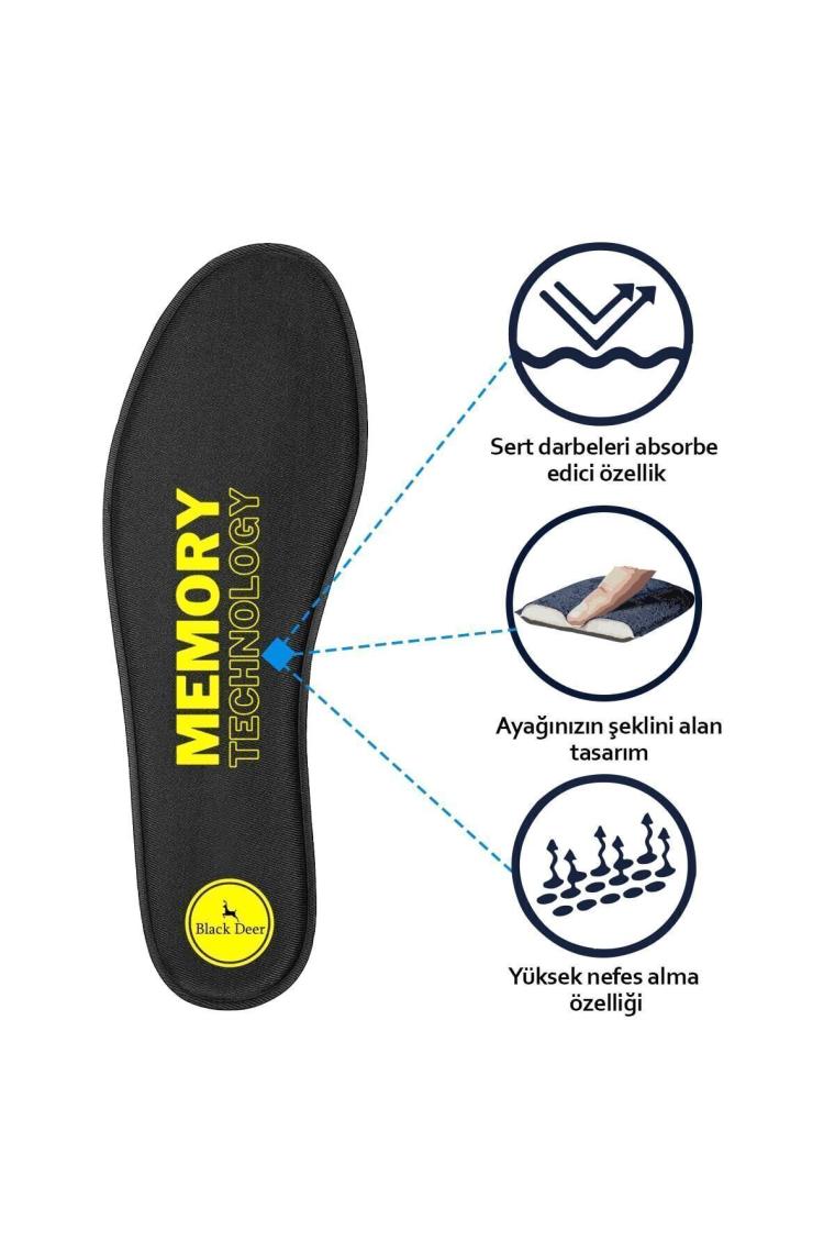 Q90 Memory Foam Spor Ayakkabı Iç Tabanlık,yumuşak Ortopedik Tabanı,rahat Tabanlık,erkek,kadın,siyah