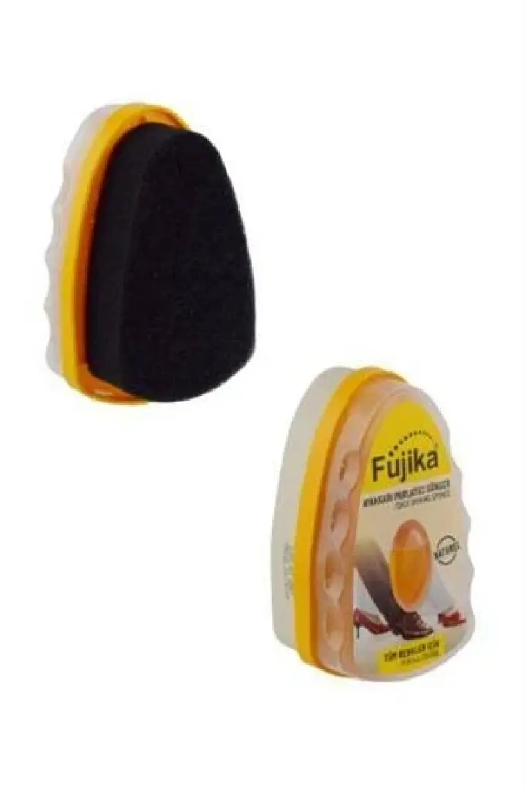 Fujika Depolu Ayakkabı Parlatma Süngeri Naturel 6 ml