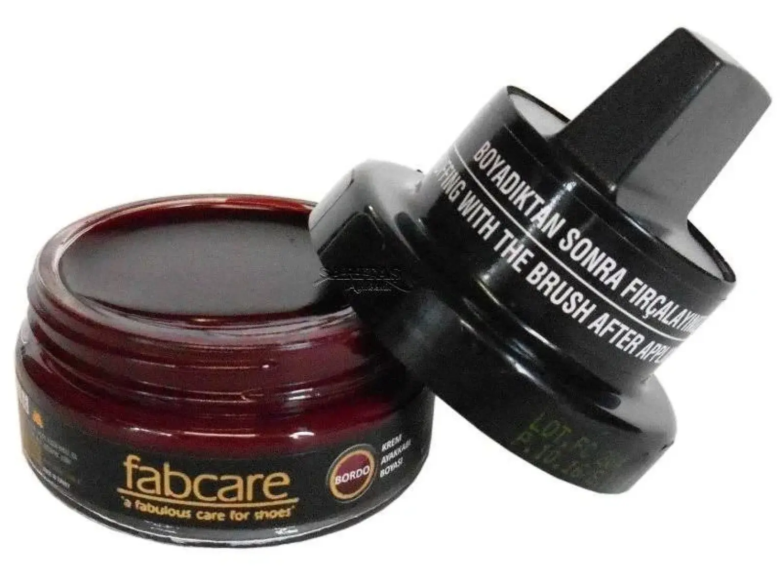 Fabcare Cam Ayakkabı Boyası - Koyu Kahverengi