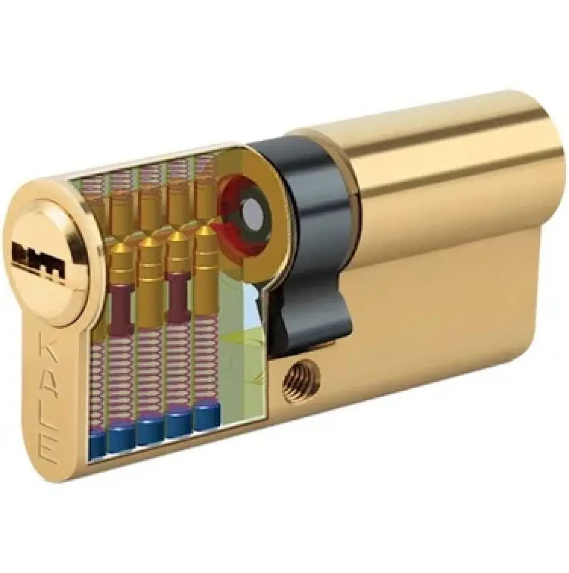 Kale Kilit 164 Bne 68 mm Nikel Barel 5 Anahtarlı Dış Kapı Göbeği