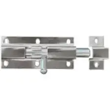Nzb Metal Kapı Sürgüsü Krom Mavzer Sürgü Sürgülü Kilit 25X70 mm Kapı Pencere Emniyet Kilidi