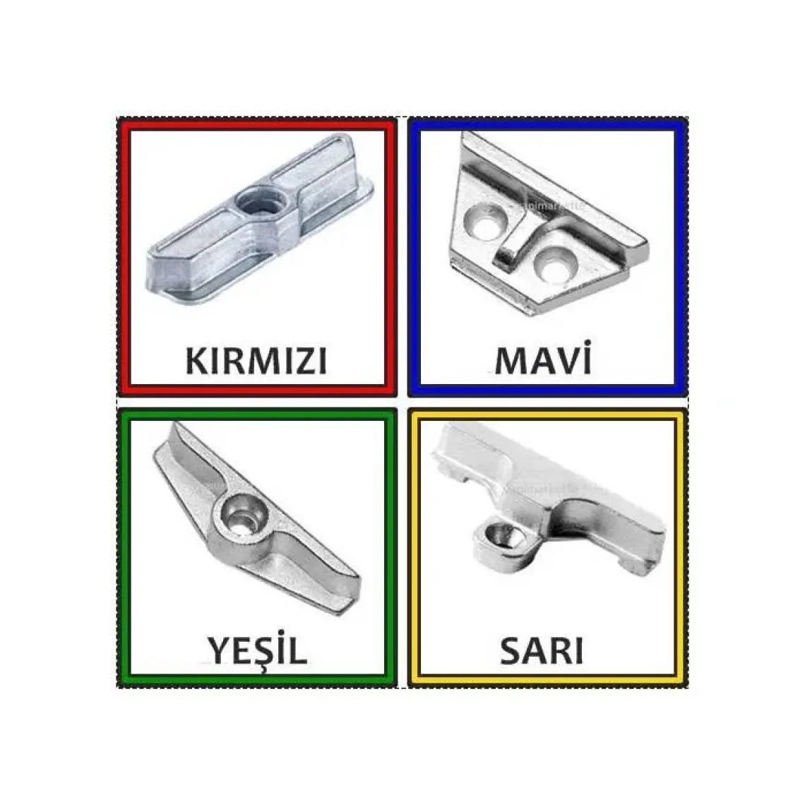 Pimapen PVC Pencere ve Kapı Kilit İspanyolet Karşılığı