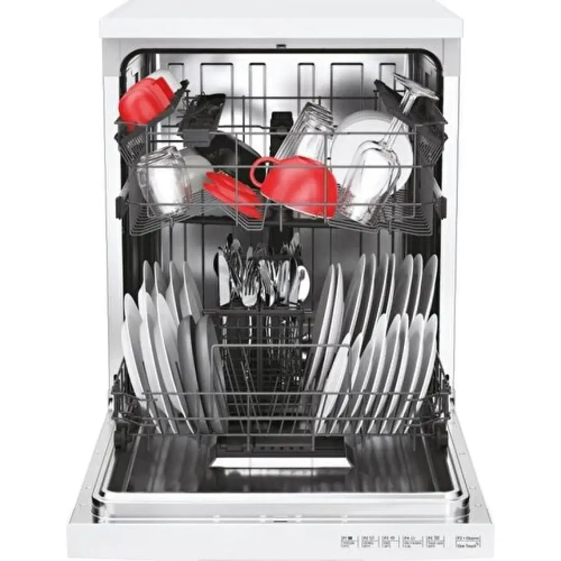 Hoover HF 3F54L0NW-17 5 Programlı NFC Bağlantılı Bulaşık Makinesi