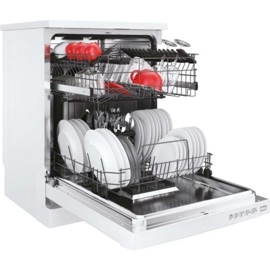 Hoover HF 3F54L0NW-17 5 Programlı NFC Bağlantılı Bulaşık Makinesi