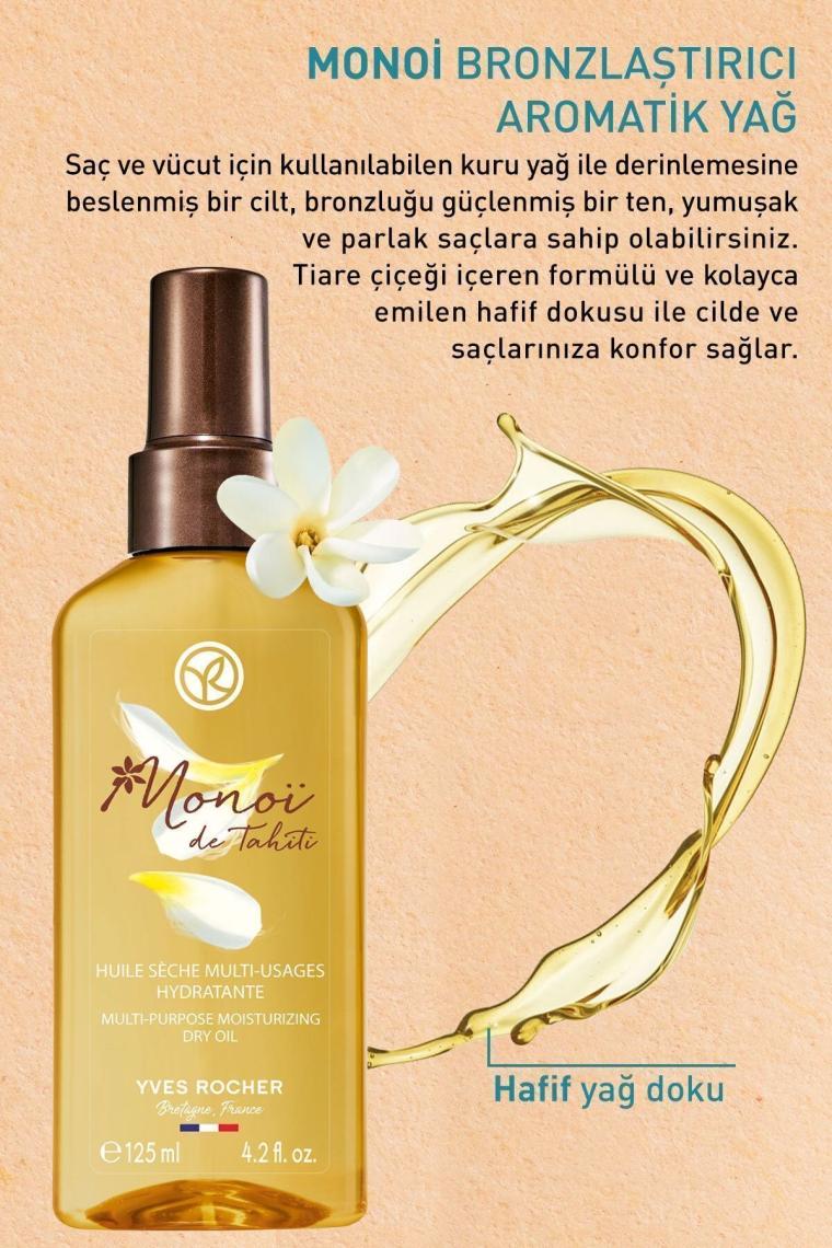 Monoi Bronzlaştırıcı Aromatik Yağ - 125 Ml