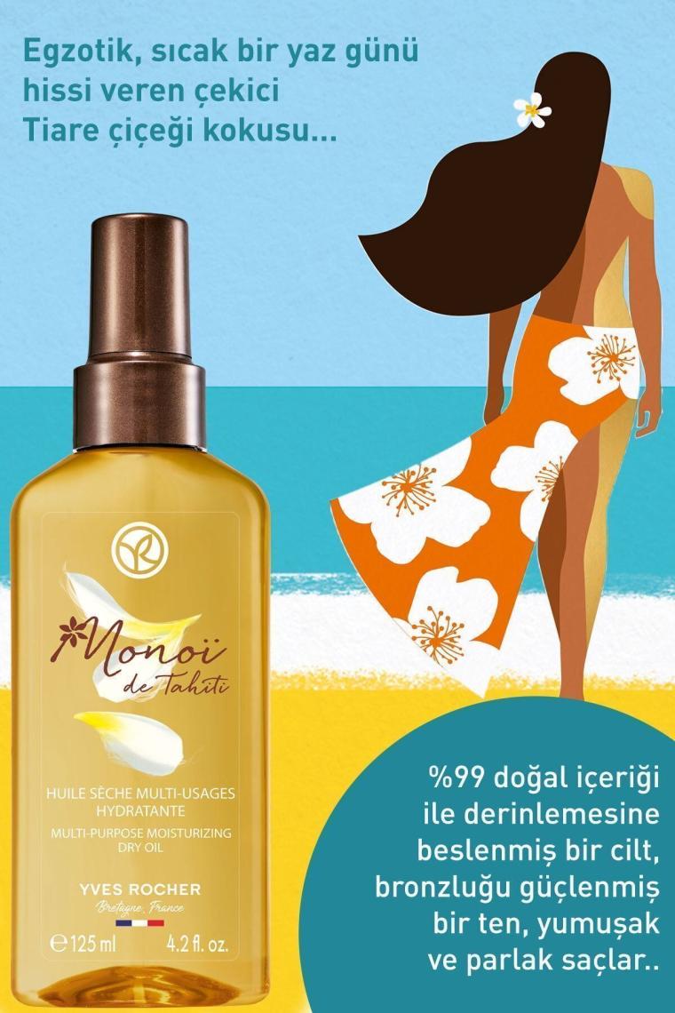 Monoi Bronzlaştırıcı Aromatik Yağ - 125 Ml