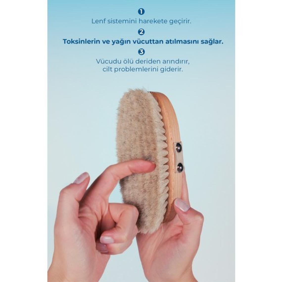 Ht Healing Touch Doğal At Kılı Fırçası