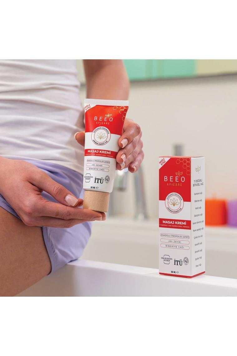 Arı Zehirli Propolisli Masaj Kremi 80 ml