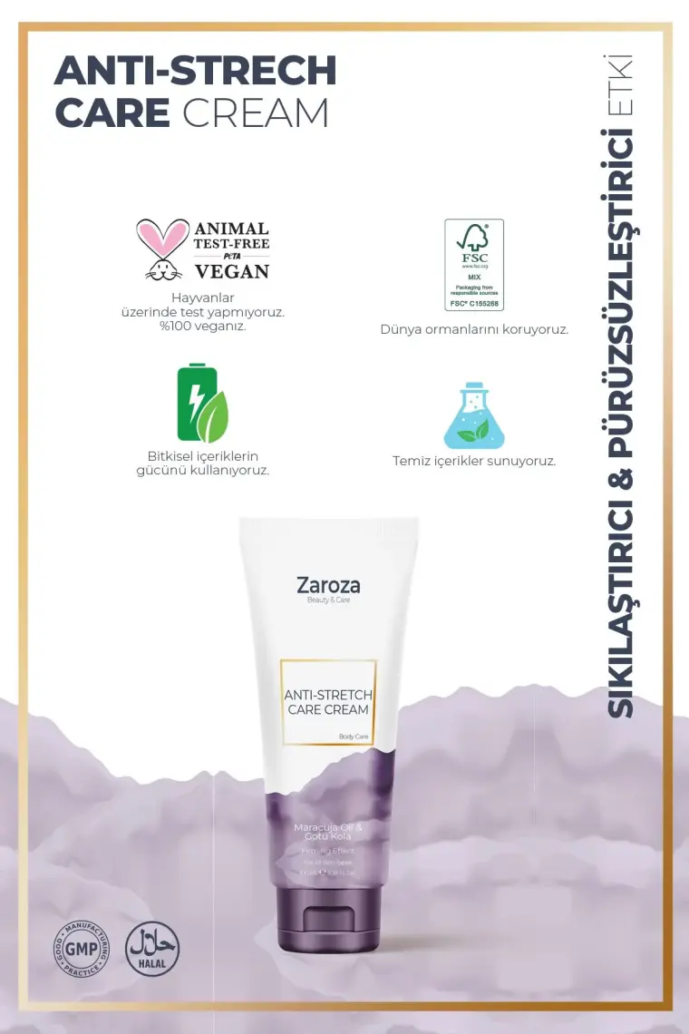 Zaroza Krem & Maracuja Yağı & Gotu Kola 100 ml