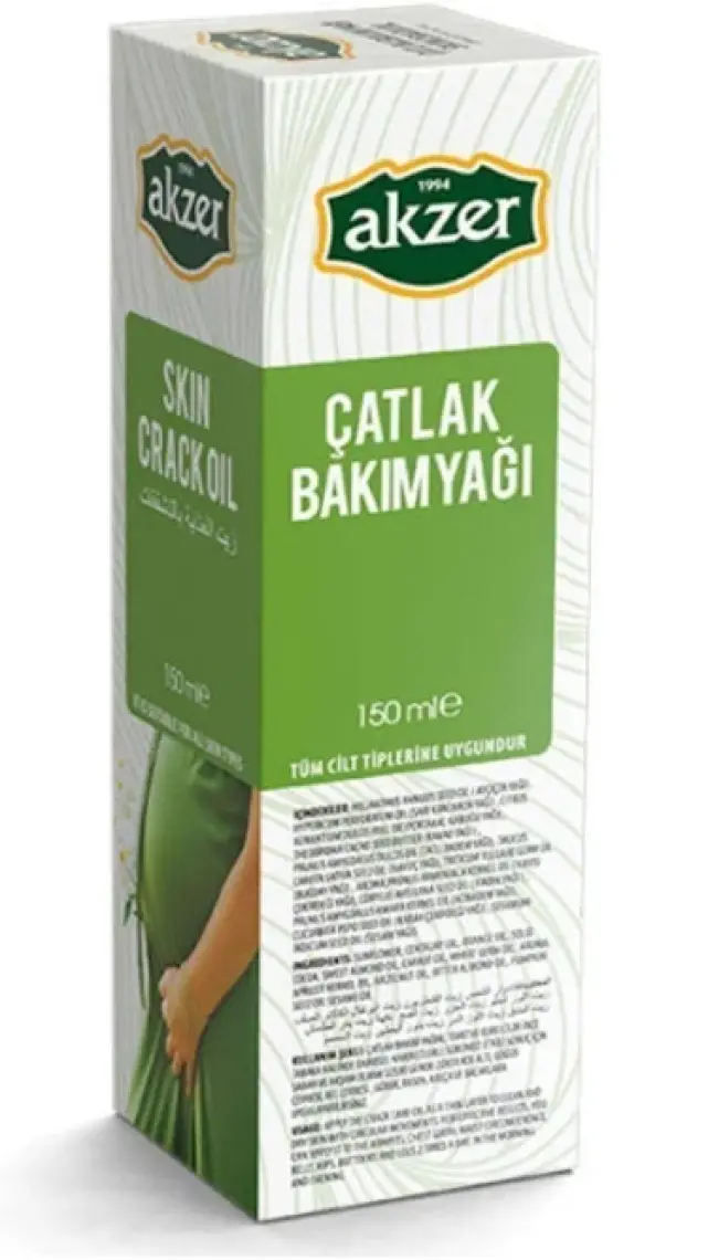 Akzer Bitkisel Çatlak Yağı 150 Ml