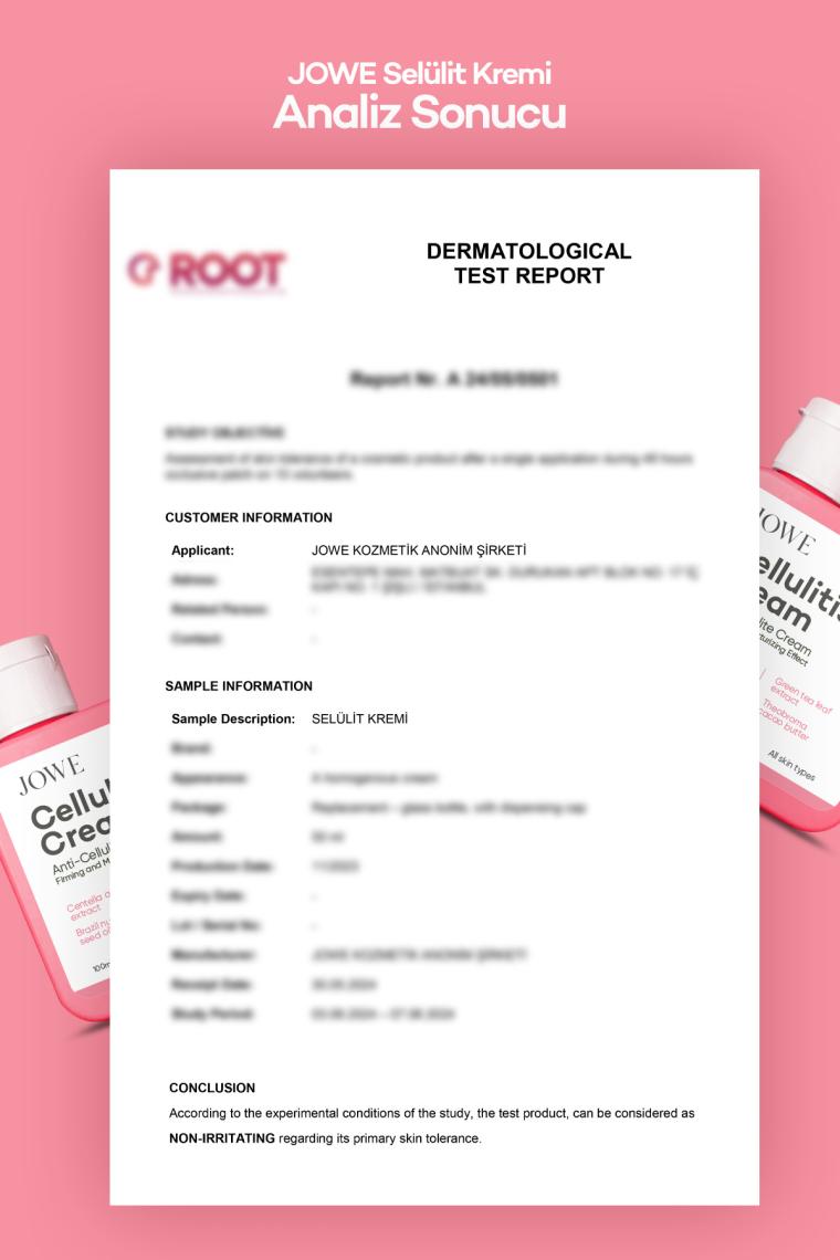 Jowe Cellulitis Nemlendirici Kremi 100 Ml