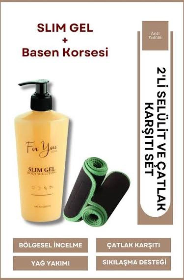 For You Gold Slim Vücut Bakım Jeli Termal Korsesi