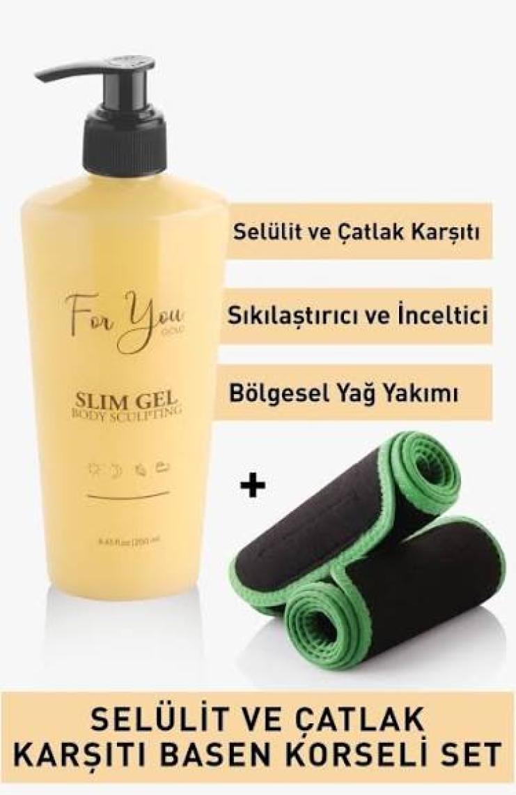 For You Gold Slim Vücut Bakım Jeli Termal Korsesi