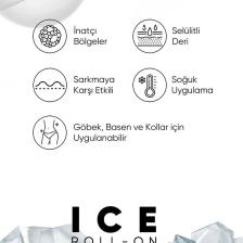 Gaia London Ice Roll-On Sıkılaştırıcı ve Selülite Karşı Jel 50ML- 8680407135219