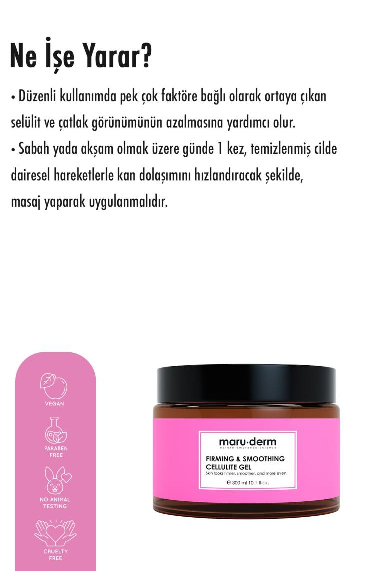 Maruderm Sıkılaştırıcı Çatlak Ve Selülit Kremi 300 ml