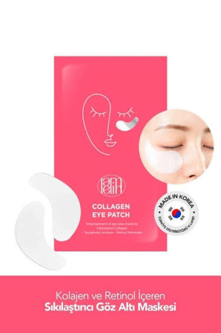 Lamelin Allantoin, Kolajen ve Retinol Içeren Sıkılaştırıcı Göz Altı Maskesi Lamelin Collagen Eye Patch