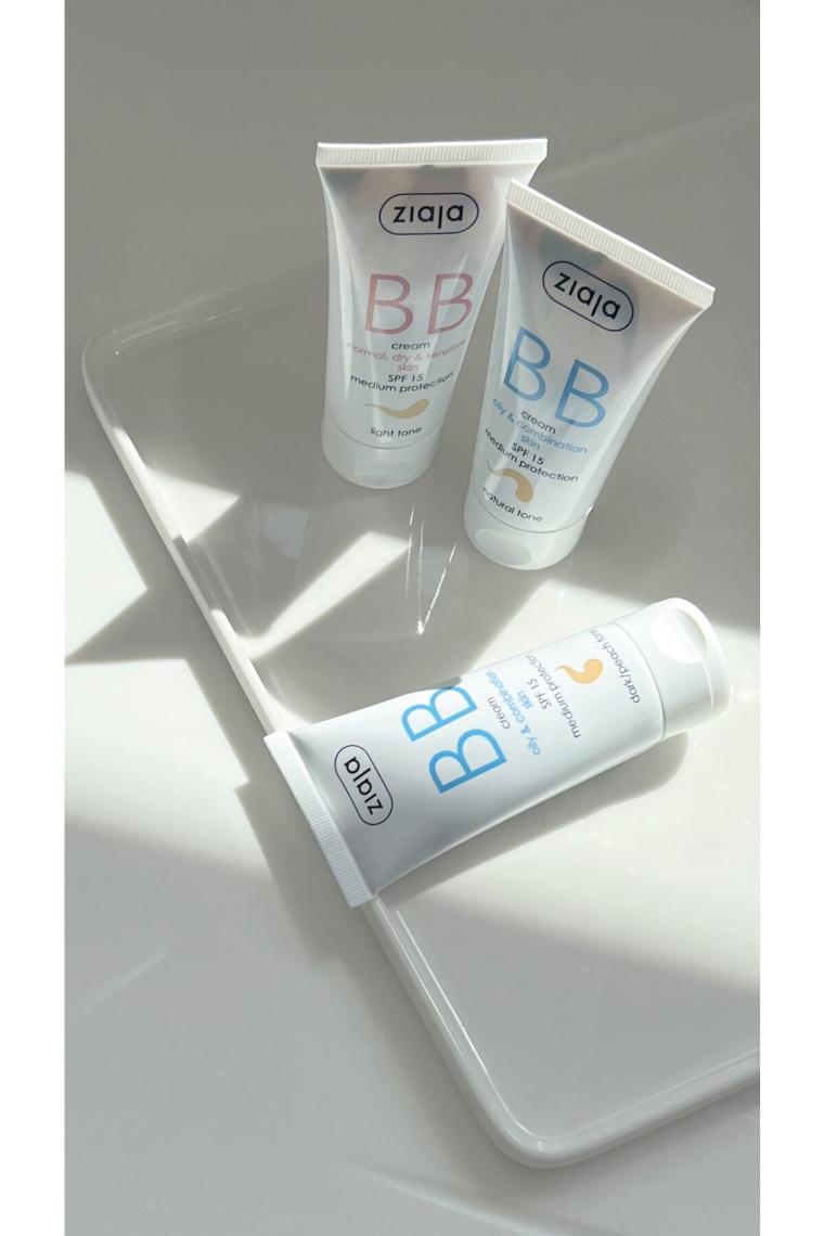 Bb Krem Yağlı Ve Karma Ciltler Için Hafif Ton Spf15 50 ml