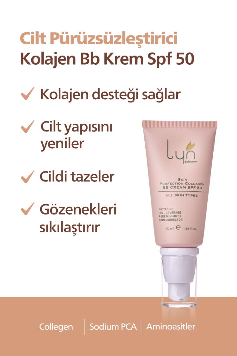 Cilt Mükemmelleştiren Kolajen Bb Krem Spf50 50ml