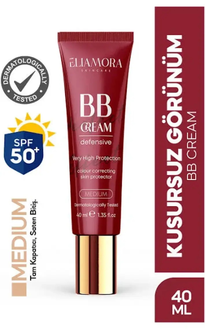 Bb Krem +50 Spf Yüksek Koruyucu Medium