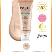 Note Anti-Blemish BB Cream Akneye Yatkın Ciltler 02 Light Beige