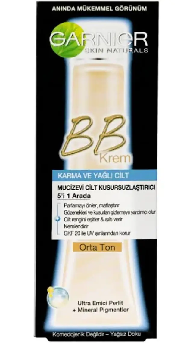 Karma ve Yağlı Ciltler için BB Krem Orta Ton SPF 20 50 ml