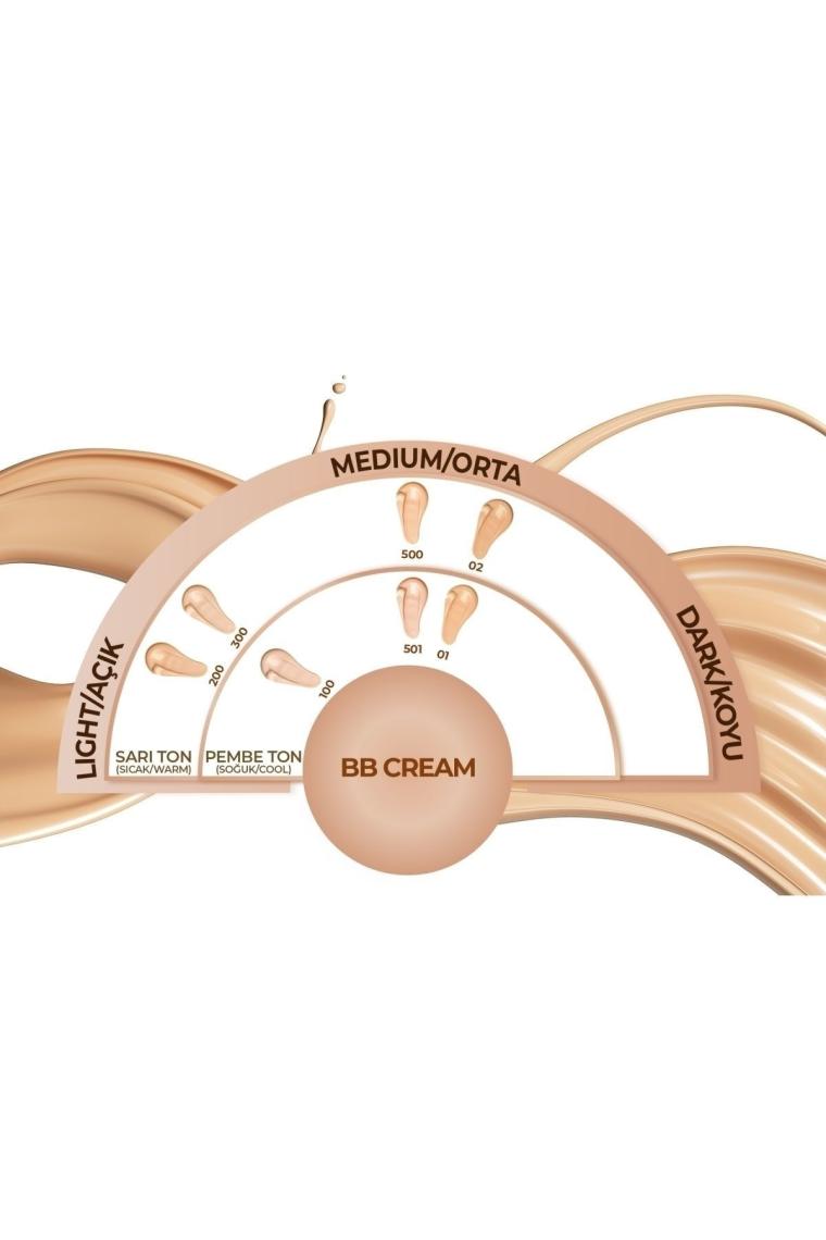 Bb Cream 100 Porcelain Nemlendirici Etkili Doğal Kapatıcı Spf 15 Bb Krem