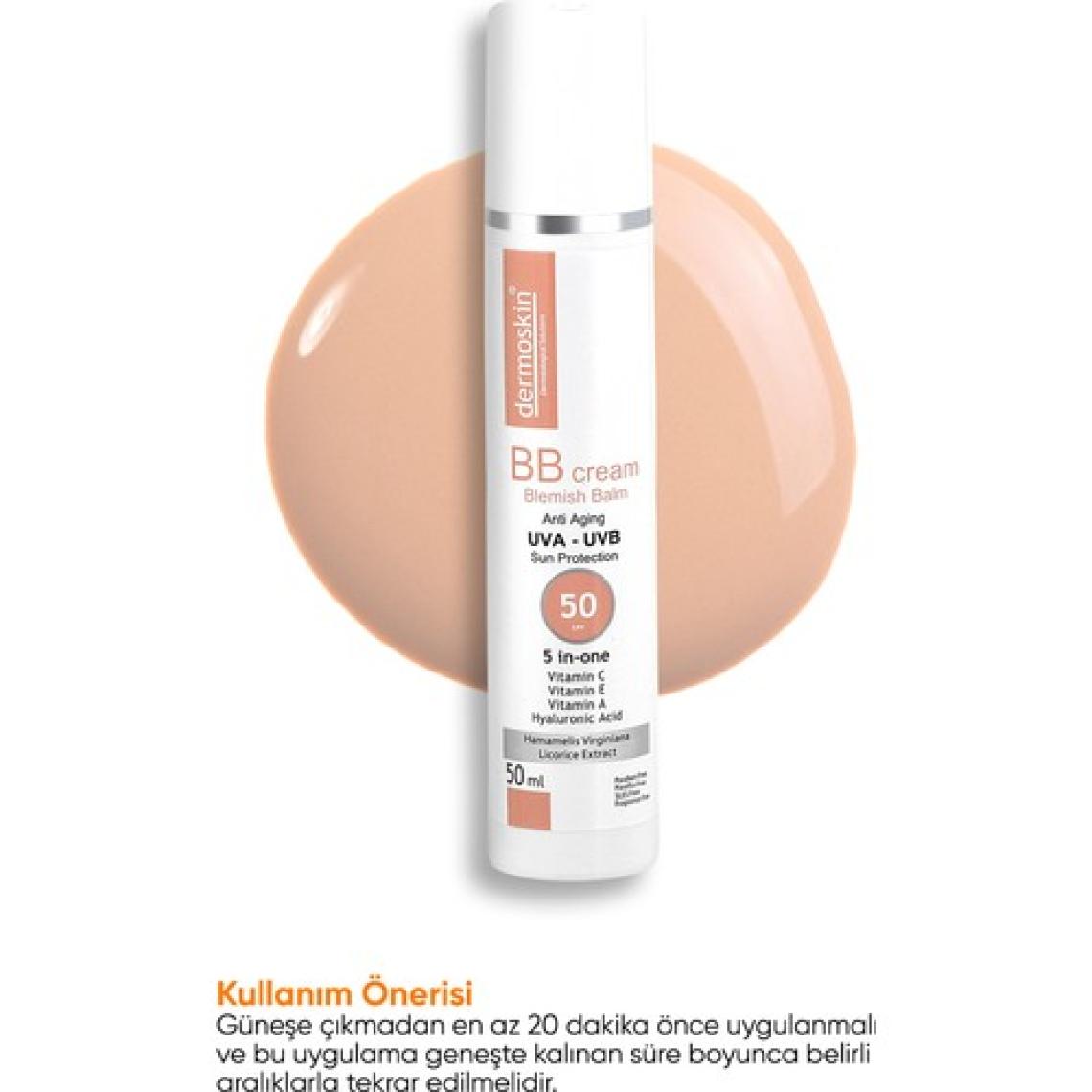 Dermoskin BB Krem Spf50 50ml
