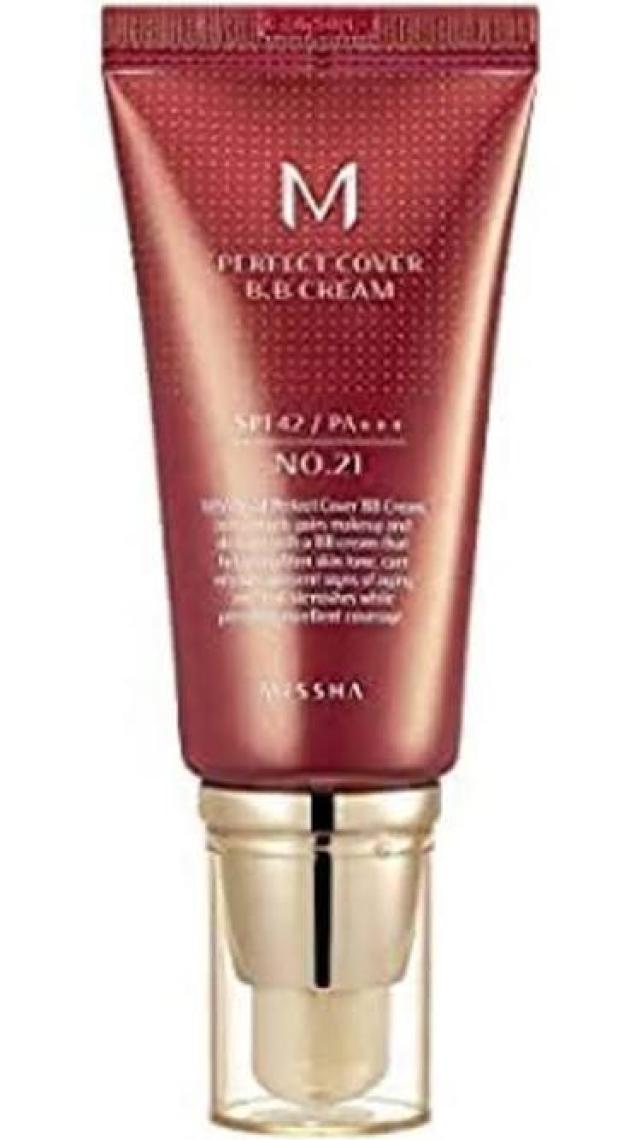MISSHA Yoğun Kapatıcılık Sunan BB Krem M Perfect Cover BB Cream Ex SPF42/PA+++ No: 21 (20ml)