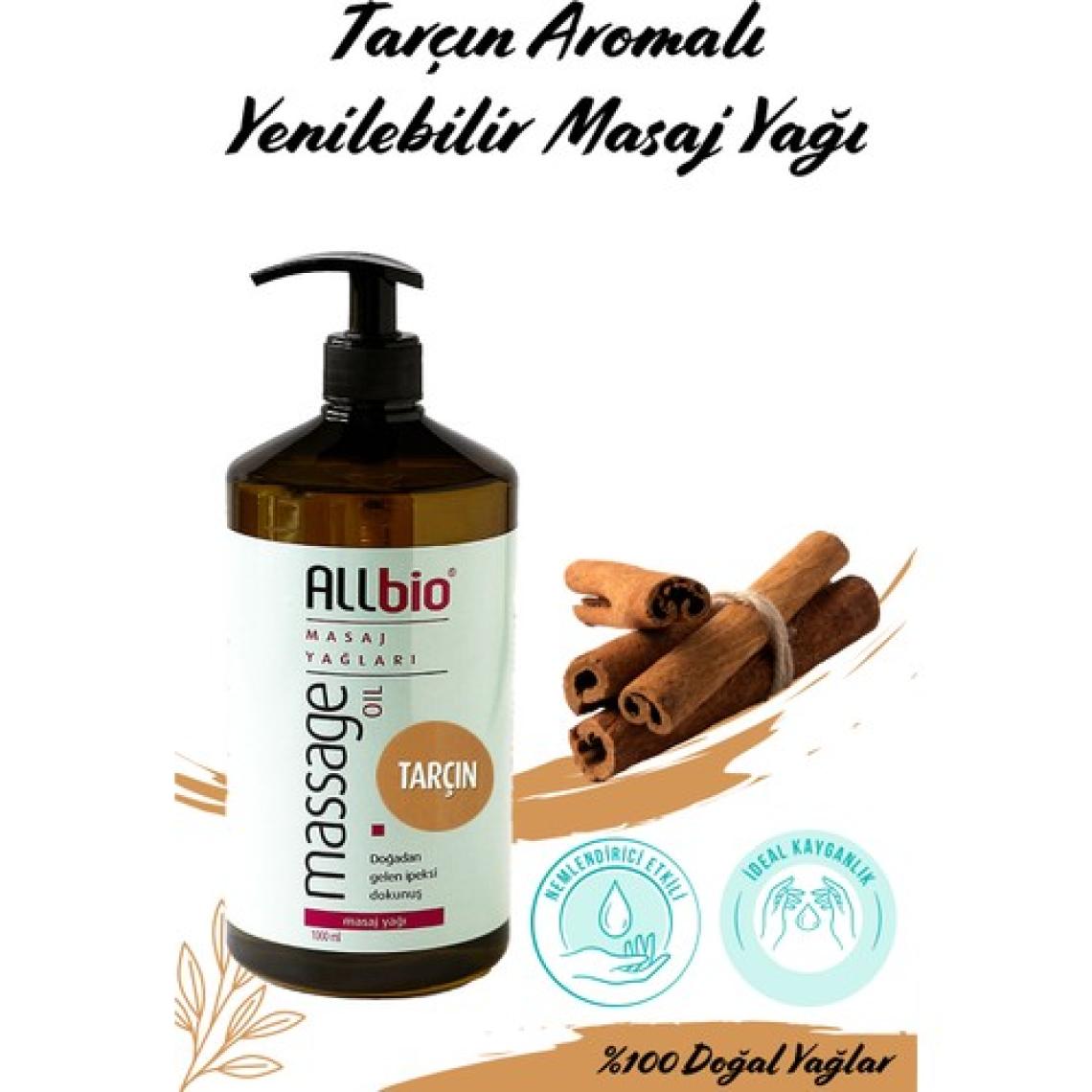 Allbio Masaj Yağı Tarçın 1 lt