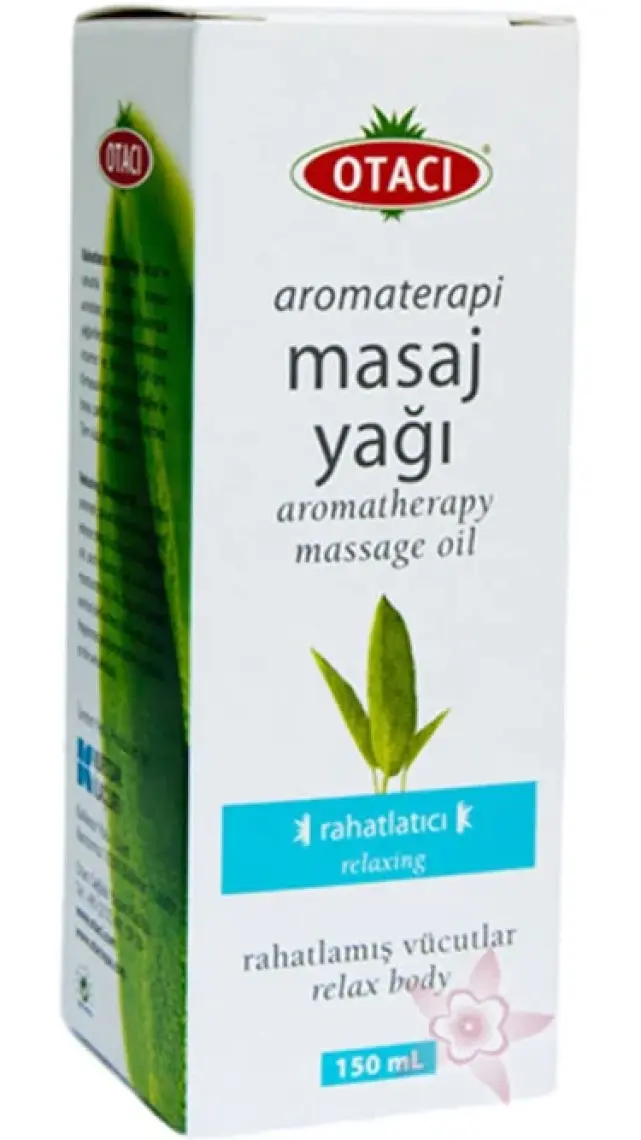 Otacı Rahatlatıcı Aromaterapi Masaj Yağı