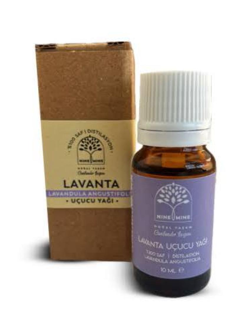 Nine&Mine Doğal Yaşam Lavanta Uçucu Yağı  (Lavandula Angustifolia Oil) (10 Ml)