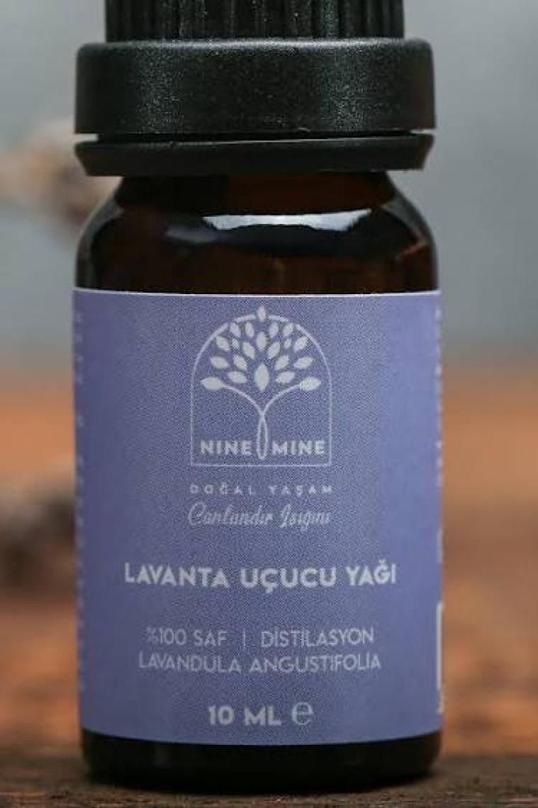 Nine&Mine Doğal Yaşam Lavanta Uçucu Yağı  (Lavandula Angustifolia Oil) (10 Ml)