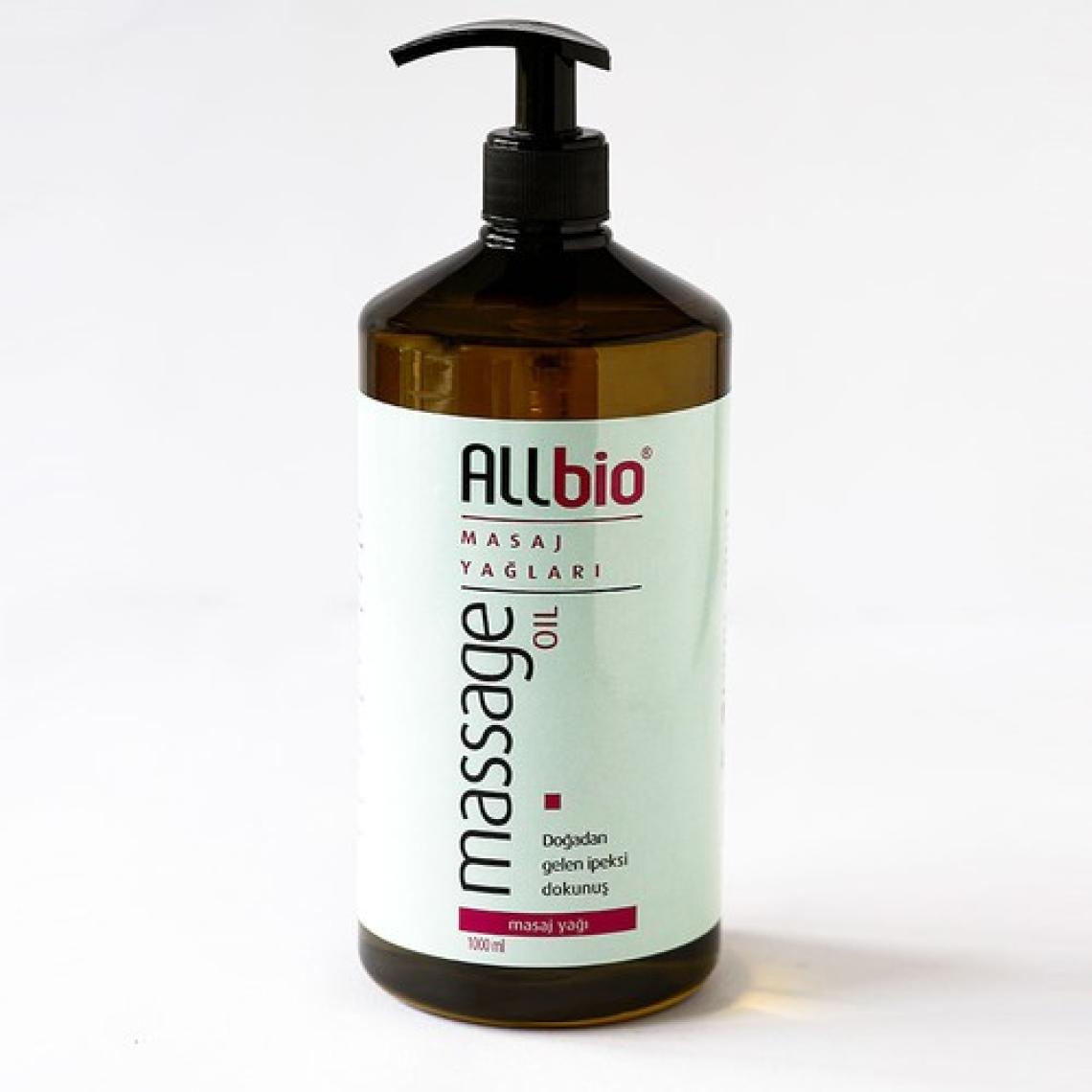 Allbio - Kokusuz Bitkisel Masaj Yağı (1 Litre)