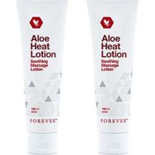 Forever Living Aloe Heat Lotion Isıtıcı Masaj Kremi 2 Adet