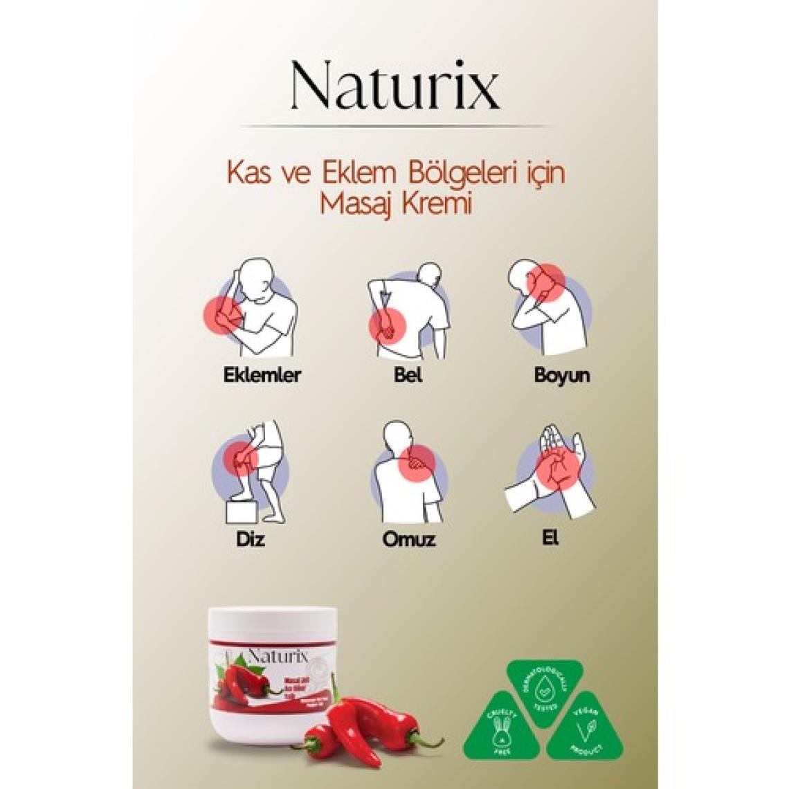Naturix Biber Balsamı Jel 500 ml