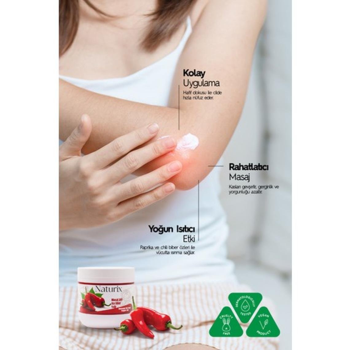 Naturix Biber Balsamı Jel 500 ml