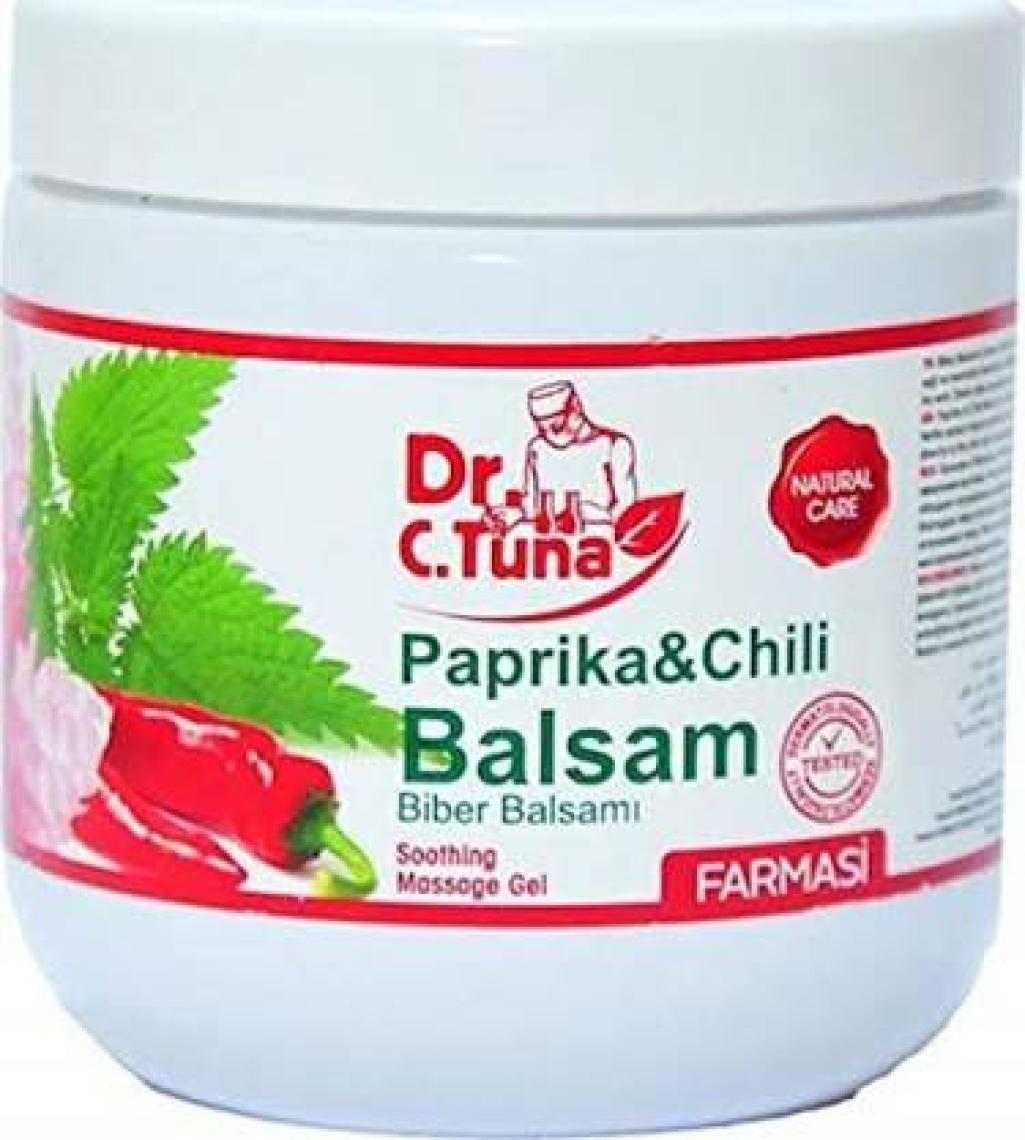 Farmasi Dr. C. Tuna Paprika Biberli  Sızı Balsamı & Masaj Kremi 500ML Avantajli  Ile -8 690131110499