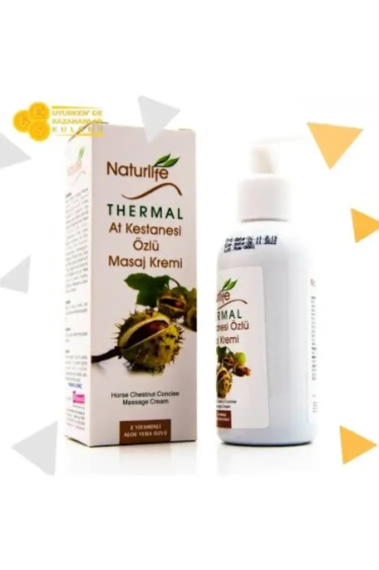 Naturlife Atkestanesi Özlü Thermal Masaj Kremi