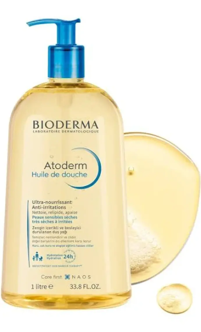 Bioderma Atoderm 24h Huile De Douche 1lt