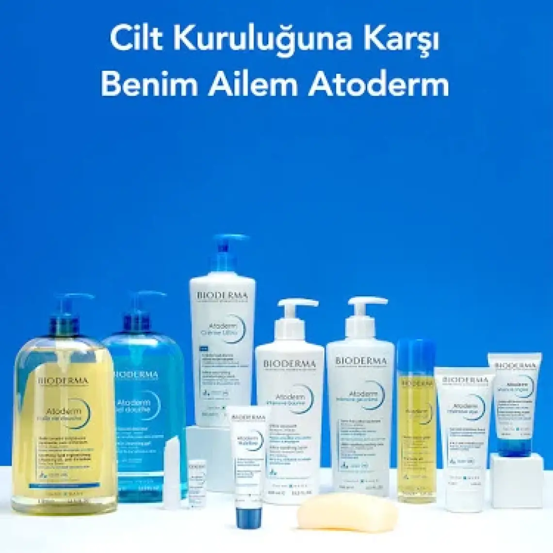 Bioderma Atoderm 24h Huile De Douche 1lt