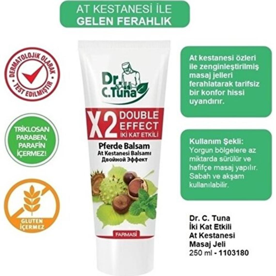 Farmasi Dr.c.tuna Çift Etkili At Kestanesi Masaj Jeli 250 ml