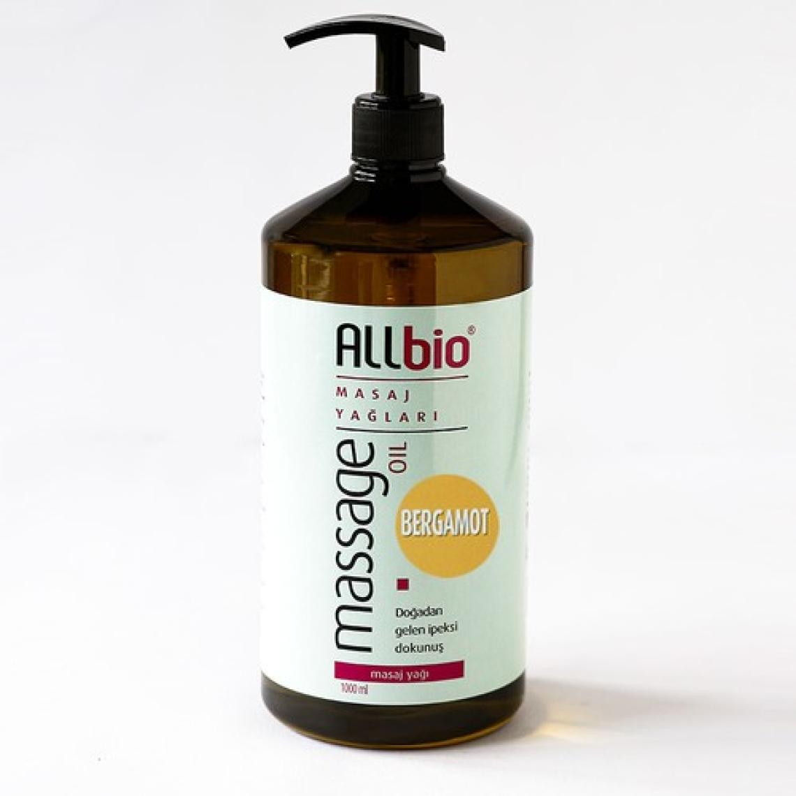 Allbio Masaj Yağı Bergamot 1 lt