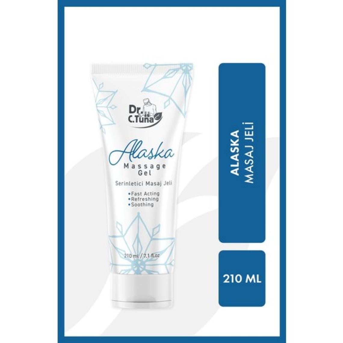 Farmasi Dr. C. Tuna Alaska Eucalyptus Aromalı Masaj Jeli - Nem Dengeleyen ve Canlandıran Etki, 210 ml