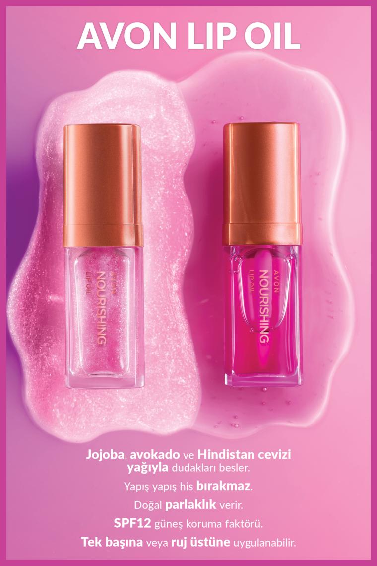 Avon True Nourishing Dudak Yağı Shimmering Petal 7 ml