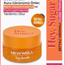 Hey Sugar! Şeftali Aromalı Dudak Peelingi 20gr