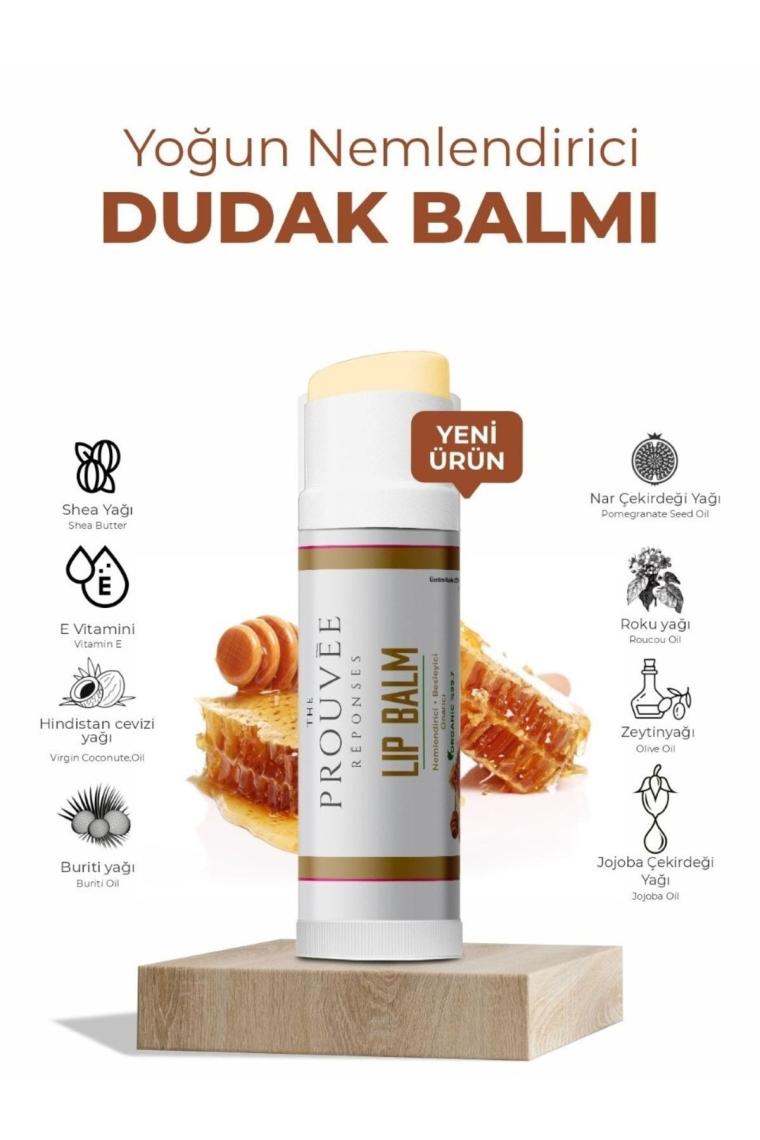 The Prouvee Reponses Organik Ballı Dudak Lip Balm 5 ml