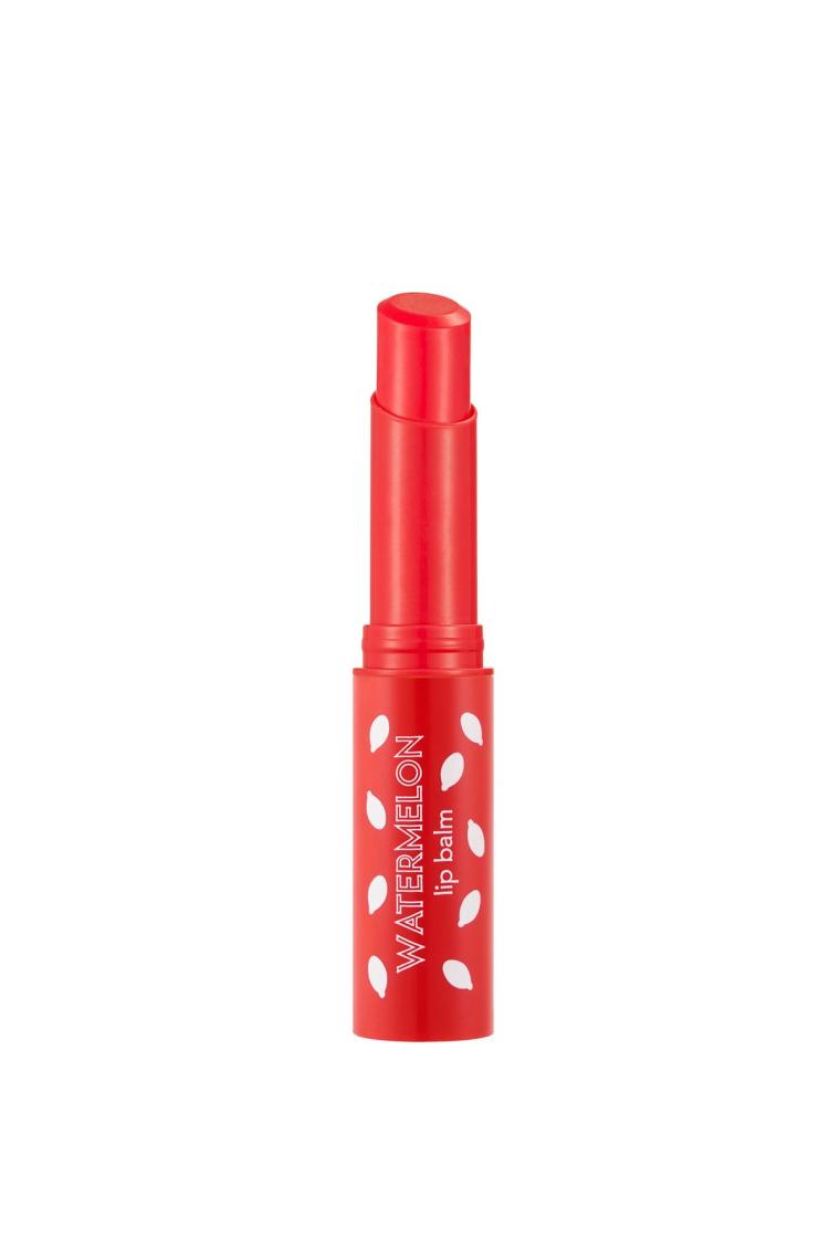 Shea ve Kakao Yağı İçeren Stik Renkli Dudak Nemlendiricisi - Lip Balm -005 WATERMELON-8690604555406