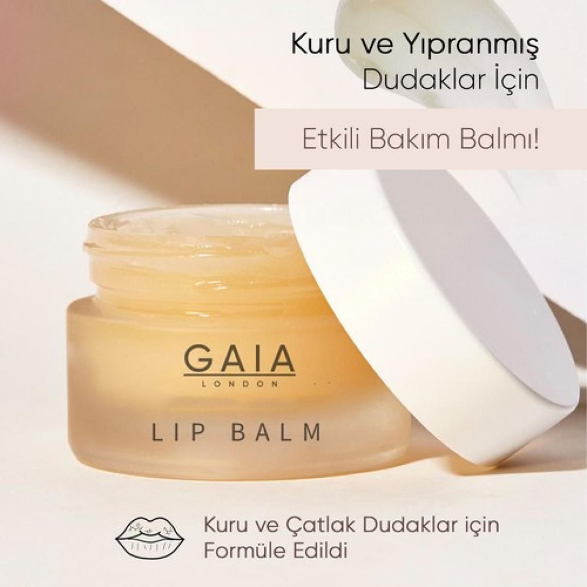Gaia London Nemlendirici Dudak Balmı 20 ml