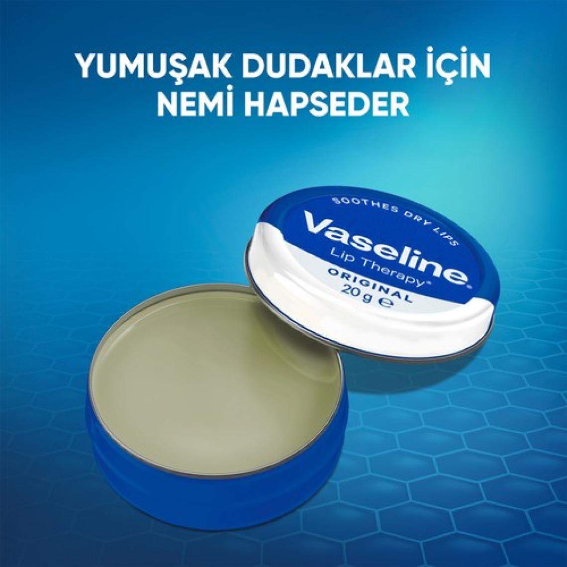 Vaseline Lip Therapy Original Dudak Kremi 20 gr